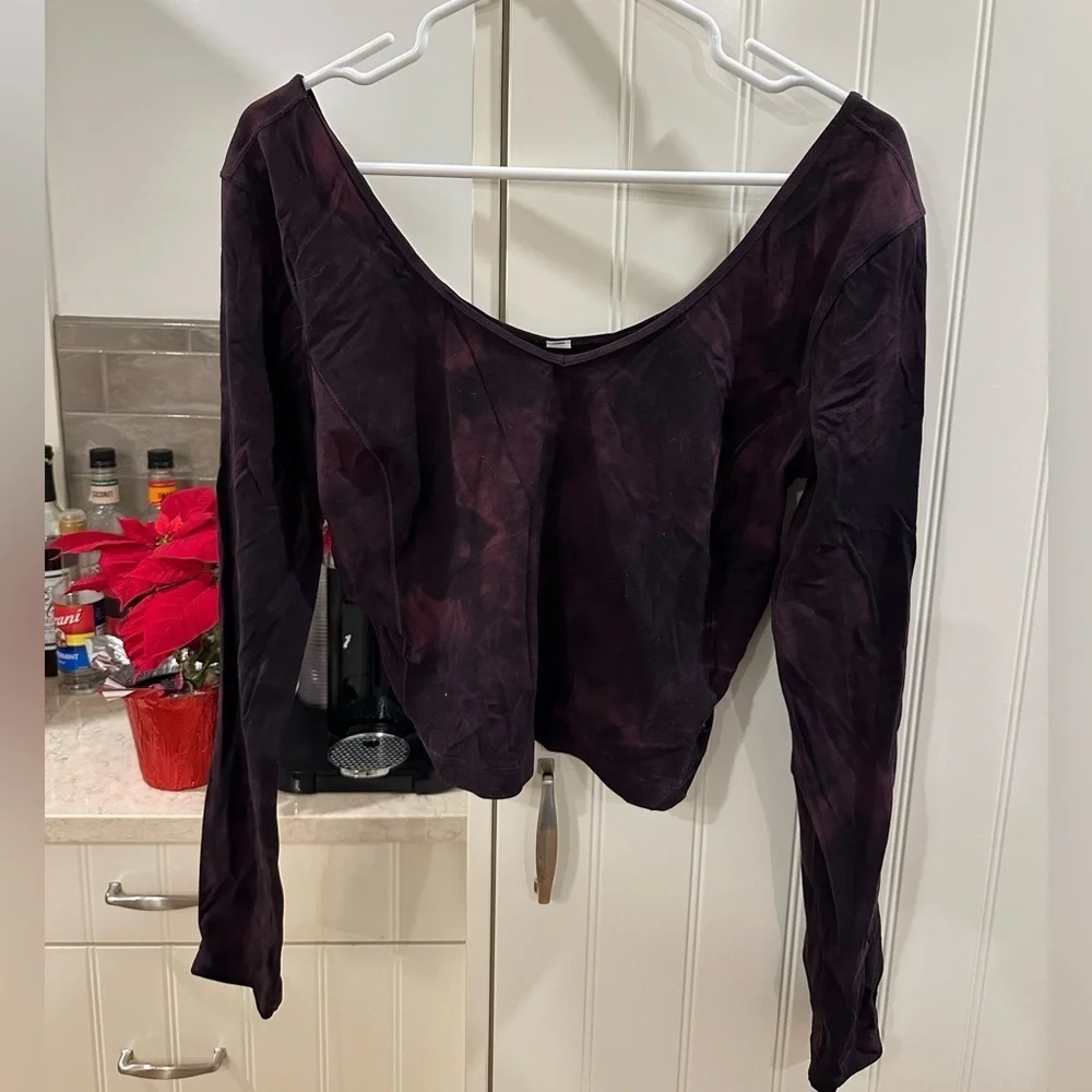 Lululemon Align Long Sleeve Top in Diamond Dye